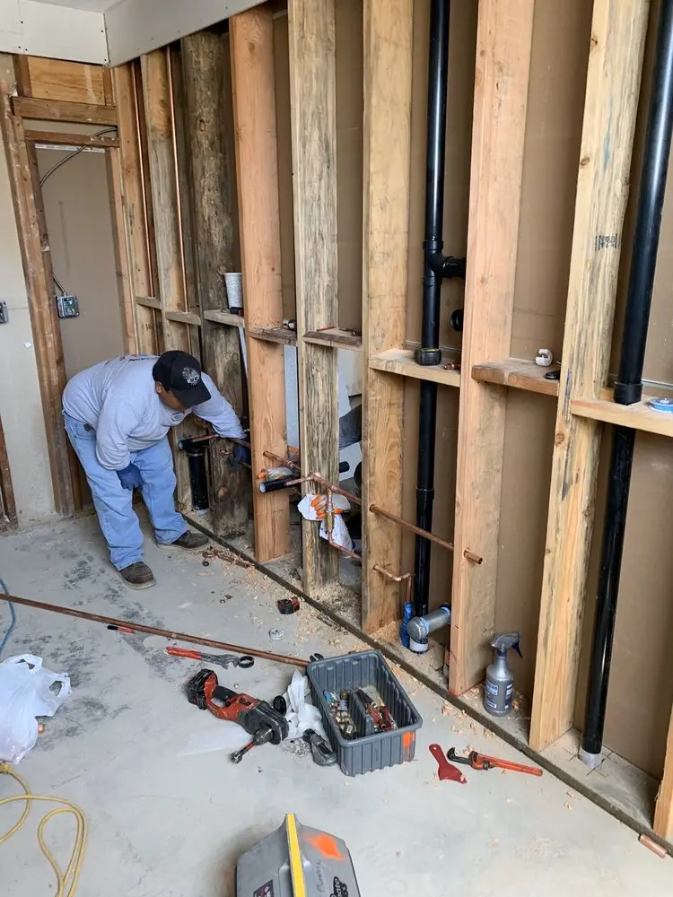 Commercial rough-in plumbing for Water Heater Replacement in Ballston